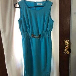 Calvin Klein blue dress